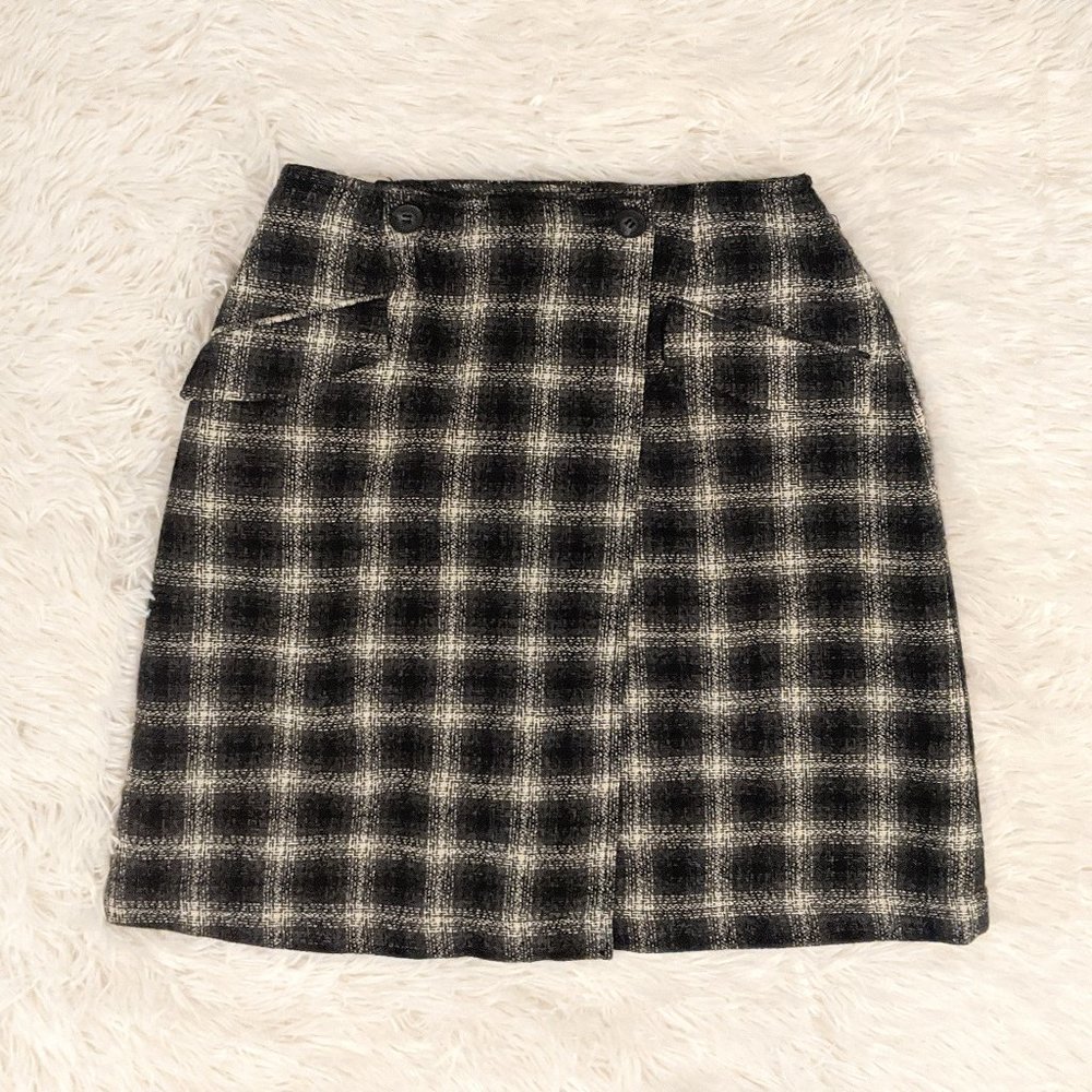 Geoffrey Beene Sport Vintage Plaid Skirt Size 0